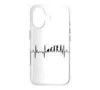 Anthropologie Ligne de cœur Rythme Cardiaque Coque pour iPhone 17