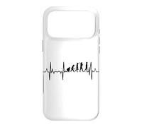 Anthropologie Ligne de cœur Rythme Cardiaque Coque pour iPhone 17 Pro Max
