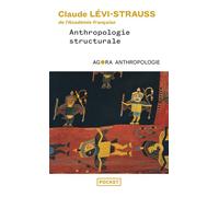 Anthropologie structurale Tome 1 - Claude Lévi-Strauss - Pocket - Poche - Essai
