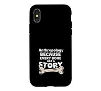 Anthropologues médico-légaux Analyse des restes Humains Scène de Crime Coque pour iPhone X/XS