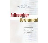 Anthropology And Development Jean-Pierre Olivier De Sardan (Auteur)