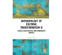 Anthropology Of Cultural Transformation Ii