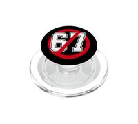 Anti 67 Meme Drôle - Pas de 6 7 Argot Ados Six Seven PopSockets PopGrip pour MagSafe