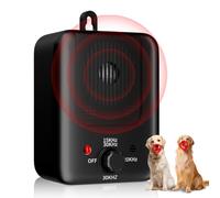 Anti Aboiement Chien, 3 Modes Anti Aboiement Chien Ultrason, 33Ft Solutions Anti-aboiement pour Chiens Intérieur Extérieur Rechargeable Boitier Anti Aboiement Petits Grands Voisins Ultrason Chien