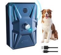 Anti Aboiement Chien, Dispositif Anti Aboiement Chien Ultrasons à 3 Modes, Boitier Anti Aboiement Chien de 33 Pieds, l'entraînement des Grands et Petits Chiens en Extérieur et Intérieur