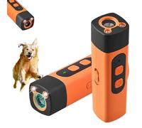 Anti Aboiement Chien Ultrason Puissant, Dispositif Anti-Aboiements pour Chiens, Rechargeable avec Lampe Torche LED, Outil De Dressage SûR pour L'IntéRieur Et L'ExtéRieur 8m PortéE
