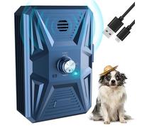 Anti Aboiement pour Chien, Dispositif Anti Aboiement ,33 Pieds Rechargeable Dispositif Dissuasion pour Petits et Grands Chiens Exterieu, Anti-Aboiement Chiens Ultrason pour Chien Anti Aboiements pour