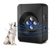 Anti Aboiement pour Chien, Dispositif Anti Aboiement ,33 Pieds Rechargeable Dispositif Dissuasion pour Petits et Grands Chiens Exterieu, Anti-Aboiement Chiens Ultrason pour Chien Anti Aboiements pour