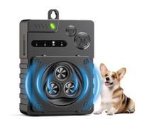 Anti-aboiement pour Chiens, Dispositif à Ultrasons Anti-aboiement, 3 Niveaux de Fréquence Réglables, Dispositif de Contrôle, Dissuasif à Ultrasons de 33 Pieds pour Chiens en Intérieur et Extérieur