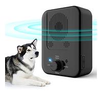 Anti Aboiements Chiens, 3 Réglable Fréquence Ultrasons Dispositifs Anti-aboiements avec Sifflet, 33 Pieds Rechargeable Dispositif Dissuasion pour Petits et Grands Chiens Exterieu,anti aboiement chien