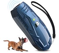 Anti Aboiements de Chien, Dispositif Anti-Aboiement à Ultrasons pour Chien Dispositif de Contrôle Anti-aboiement Chiens Outil D'entraînement Anti Aboiement Collier pour Chien Petits Grande (le noir)