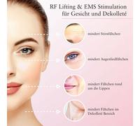 Anti-âge Anti-rides Lifting Thérapie de raffermissement de la peau Beauté RF Appareil EMS