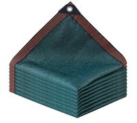 Anti-âge Filet D'Ombrage 90% Vert Foncé Toile D'Ombrage Respirant Voile Pare Soleil Crypté et épaissi pour Balcon Jardin Pergola Patio(8.0x19.0 m/26'x62.3')