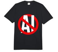 Anti AI Anti Machine Learning Dites Non aux conceptions AI Stop AI Comfort Colors Adult Heavyweight T-Shirt