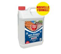PROTECT EXPERT Anti Algues & Dépôts Verts - Concentré - Toitures Murs Terrasses - 5L - Jusqu'à 2000m² - Protection Longue Durée Pendant 6 Mois - Sans Rinçage - DIMAX5