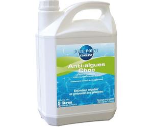Anti-algues - MASTERPOOL - Choc - 5 L - Algicide et bactéricide - Non moussant