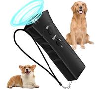Anti Bark Dog,2 Modes Ultrasonic Anti Barking Dog,25Ft Anti aboiement Chien Ultrason Puissant,Mini Dispositif Anti-aboiements intérieur et extérieur,Convient aux Petits, Moyens et Grands Chiens