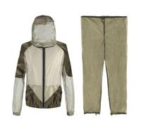 Anti- Bite Clothing Vêtement Anti-Moustiques Respirant Pour Adultes - Combinaison Maille Haute Densité Avec Poignets Élastiques - Tenue De Protection Pliable Camping/Randonnée/Jardinage