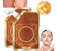 Anti-Blemish & Anti-Aging & Anti-Wrinkle Tear-Off Mask,Peel off Anti Wrinkle Face Mask,Freckle Removal Mask,Anti-Aging Gold Face Mask,Cleans Pores,Moisturizing Skin (2 Pcs)