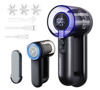 Anti Bouloche Électrique,[Type-C+Écran LED] Homtronics Anti Bouloche Électrique, Anti Bouloche,Idéal Vêtements Canapés Couvertures