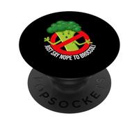 Anti Brocoli ne Dit Rien au Brocoli PopSockets PopGrip Adhésif