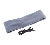 Anti Bruit Sports Running Sleeping écouteur Musique Bandeau Casque Relais, Gris