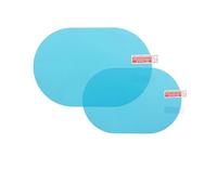 Anti-buée pour rétroviseur Film Imperméable pour Miroir De Voiture Autocollant Protection Anti-buée pour Fenêtre Latérale Accessoire 2 Pièces/Ensemble(100mmx150mm)