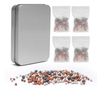 Anti Calcaire pour Douche, YEAUPE Filtre anti-calcaire,4 Paquets Pommeau Douche Anti Calcaire Remplacement, Minérale Balles à Douche,Ions Négatifs Minérale Balles de Douche