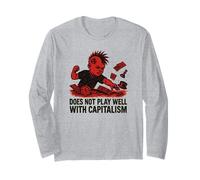 Anti Capitalist Punk Anarchy Rebellion Jeu de société Manche Longue