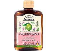 Green Pharmacy – Huile de massage – Huiles essentielles de citron vert – Anti-cellulite – 200 ml