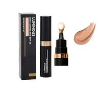 Anti Cerne Correcteur & Concealer - Correcteur sous les yeux, cercles sombres, couverture complète anti-âge, sans huile, pinceau essence anti cerne. (03# Couleur Natura)