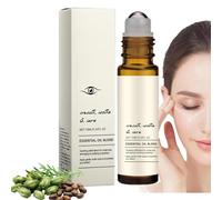 Anti Cerne Sous Les Yeux Castor Oil,Anti Ride Express Castor Oil,Sérum énergisant Pour Les Cernes Et Les Poches, Ridules, Rides,Roll On Facial Serum For Under Eyes And Face With Organic Castor Oil (1)