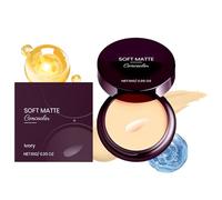 Anti-Cernes Soft Matte à Haute Couvrance - Correcteur Très Pigmenté | Crème Waterproof Longue Tenue Léger 10G pour Quotidien Voyage Extérieur Matin Événement