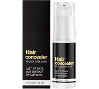 Anti-cernes waterproof pour racines, couvre facilement les cheveux rebelles, apporte volume et couleur, et s'applique en douceur.