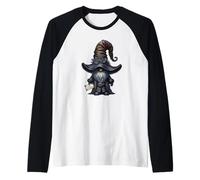 Anti Christmas GNOME Graphic for Women and Men Bah Humbug Manche Raglan