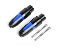 Anti-Chute Protector Curseurs D'échappement Moto pour SYM CRUISYM 300 GTS300i Joymax Z 300 Crash Pads Curseurs D'échappement Curseurs Cadre Protecteurs Moto Curseurs Cadre(Bleu 1)