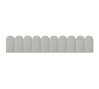 Anti-collision 3D Rembourrage Mural Pour Les Enfants, Peler Et Coller Tête De Lit Tapissé Panneaux Muraux, Imperméable Insonoriser Stickers Muraux Pour La Maison Décor De Fond ( Color : Dark grey , Si
