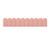 Anti-collision 3D Rembourrage Mural Pour Les Enfants, Peler Et Coller Tête De Lit Tapissé Panneaux Muraux, Imperméable Insonoriser Stickers Muraux Pour La Maison Décor De Fond ( Color : Pink , Size :