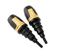 Anti-Collision Protection Accessoires Moto - Protection Antichute Patin De Rechange pour Pot D'échappement pour pour Forza 350 Contre Les Chutes(Or)