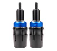 Anti-Collision Protection Accessoires Moto : Protections De Cadre Et Carénage, Coussinets Protection Anti-Chute pour Yamaha pour FAZER FZ1 FZ6 FZ8 Contre Les Chutes(Bleu)