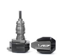 Anti-Collision Protection Cadre De Protection Anti-Chute CNC pour Moto, Curseur De Carénage, Protection Anti-Crash pour Yamaha YZF-R7 2021-2022. Contre Les Chutes(Titane)