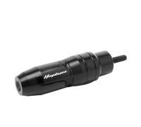 Anti-Collision Protection Curseur De Protection Contre Les Chutes D'échappement Moto pour Suzuki Hayabusa GSX1300R 1999-2022 Protecteur Anti-Collision Contre Les Chutes(Noir,X-1)