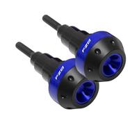 Anti-Collision Protection Protections De Cadre Et Pare-Chocs avec Rotule pour Yamaha FZ1, FZ6 FZ8 - Accessoires Moto Protection Antichute Contre Les Chutes(Bleu,X-3)