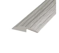 Anti-Collision Seam Edge Trim Decorative, Transition Strip 2M Floor Height Transition Carpet Edge Strip 1 piece(Light Grey)