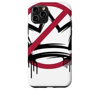 Anti Crown Graffiti Symbole Rouge Couronne Noire Urban Coque pour iPhone 11 Pro