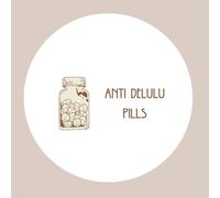 Anti Delulu Pills - Dotted Notebook for Doctors, Med Students & the Delulu us