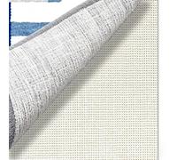 Anti Derapant Tapis 110 x 210 cm Anti Glisse Antiderapant Tapis en PVC pour La Palette, L'Étagère, Les Tiroirs, Le Matelas, Le Canapé, Blanc cassé