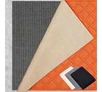 Anti Derapant Tapis 120 x 170 cm Réutilisable et sans Odeur, Découpable, Lavable, Taille Personnalisable, Tapis Antidérapants pour pour Tous Types de Sols, Noir