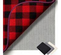 Anti Derapant Tapis 120 x 170 cm Réutilisable et sans Odeur, Découpable, Lavable, Taille Personnalisable, Tapis Universel Antidérapant pour Tous Types de Sols, Gris Brun