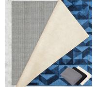 Anti Derapant Tapis 125 x 270 cm Réutilisable et sans Odeur, Découpable, Lavable, Taille Personnalisable, Tapis Antidérapants pour pour Tous Types de Sols, Gris Brun